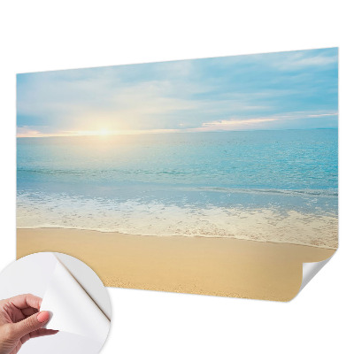 Fototapet 3D pentru dormitor cu motiv floral-fructat pentru decorul camerei