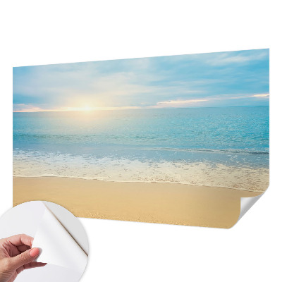 Fototapet 3D pentru dormitor cu motiv floral-fructat pentru decorul camerei
