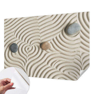 Fototapet autoadeziv pentru dormitor cu design „Contact spiritual” pentru decorul camerei