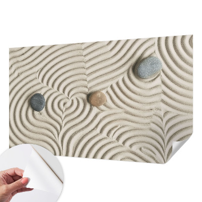 Fototapet autoadeziv pentru dormitor cu design „Contact spiritual” pentru decorul camerei