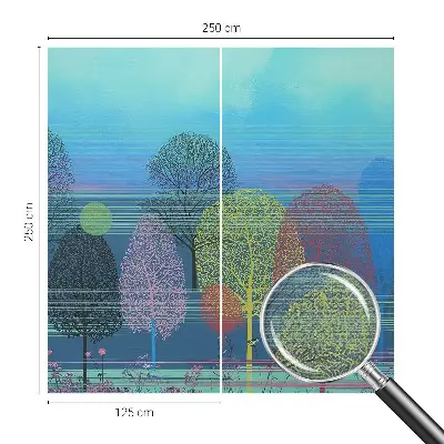 Fototapet 3d pentru dormitor Păsări pe o ramură