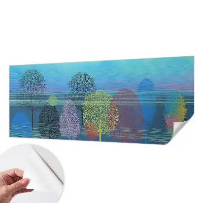 Fototapet 3d pentru dormitor Păsări pe o ramură