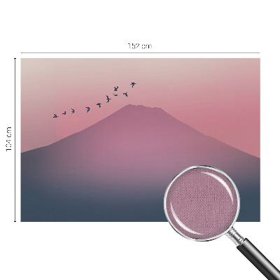 Fototapet 3d pentru living Pisică ghemuită