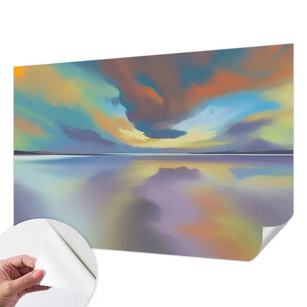 Fototapet autoadeziv pentru living Armonie tropicală
