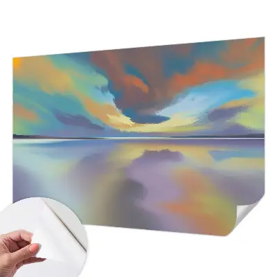 Fototapet autoadeziv pentru living Armonie tropicală