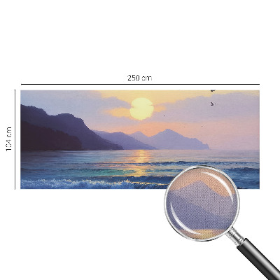 Fototapet autoadeziv pentru camera copiilor cu peisaj de câmp