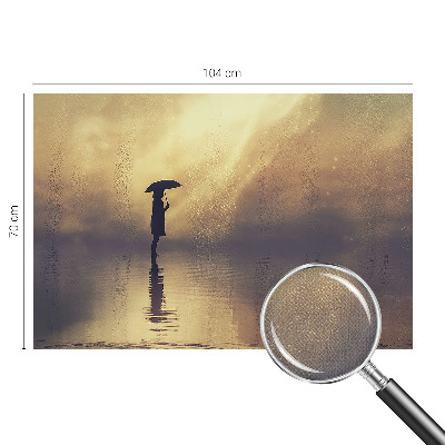 Fototapet 3D pentru living cu motivul „Pădurea misterioasă”