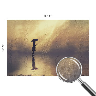 Fototapet 3D pentru living cu motivul „Pădurea misterioasă”