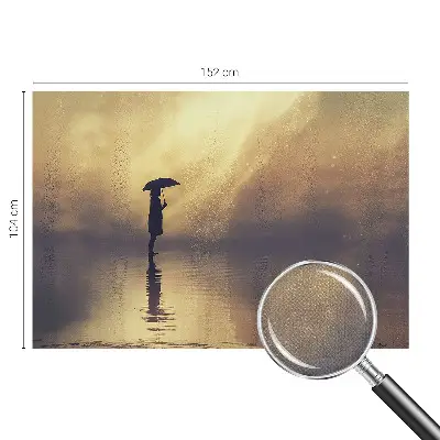 Fototapet 3d pentru living Pădurea misterioasă