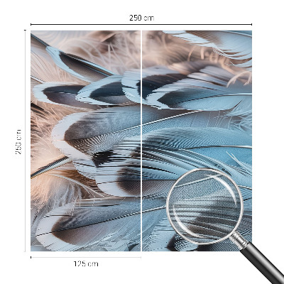 Fototapet 3D autoadeziv cu păsări exotice