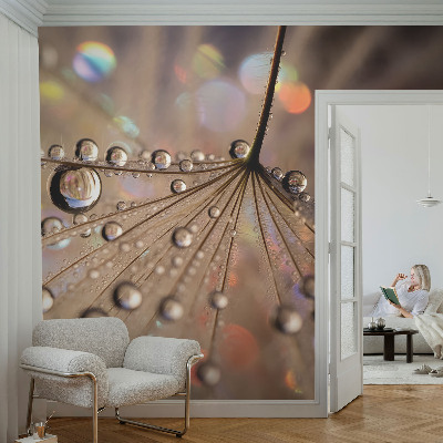 Fototapet 3D cu un peisaj montan pitoresc
