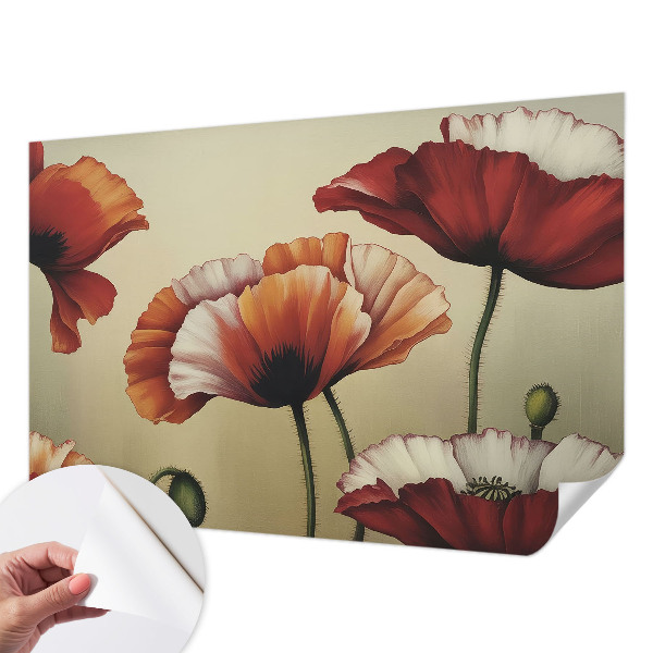 Fototapet 3D pentru dormitor cu model geometric modern