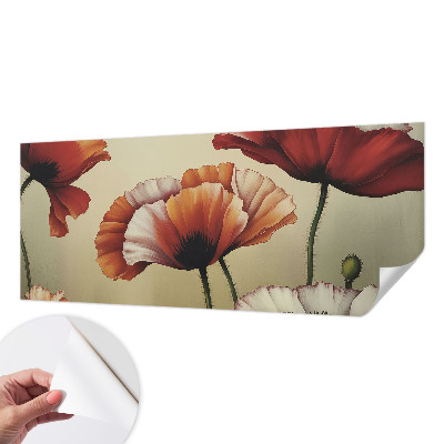 Fototapet 3D pentru dormitor cu model geometric modern