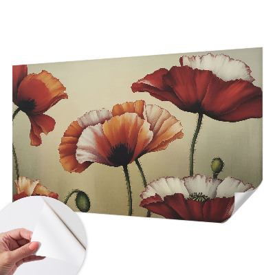 Fototapet 3D pentru dormitor cu model geometric modern
