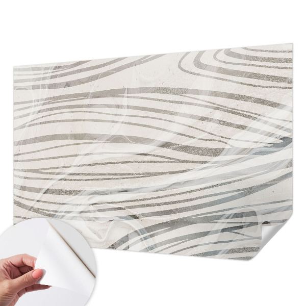 Tapet autocolant perete cu motiv floral elegant