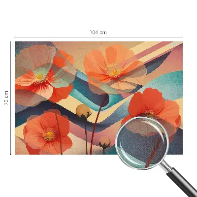 Fototapet 3d Eleganță florală
