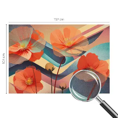 Fototapet 3d Eleganță florală