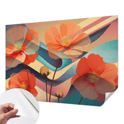 Fototapet 3d Eleganță florală