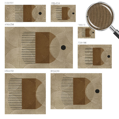 Fototapet autoadeziv pentru living cu design floral elegant