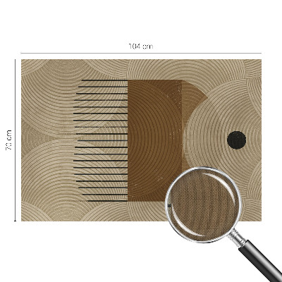 Fototapet autoadeziv pentru living cu design floral elegant