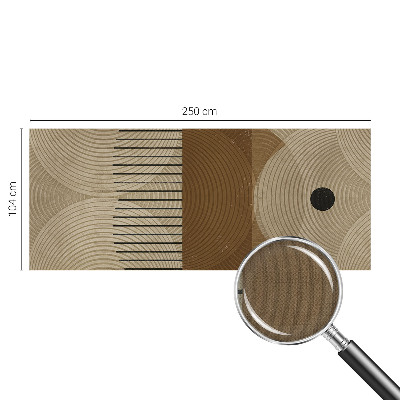 Fototapet autoadeziv pentru living cu design floral elegant