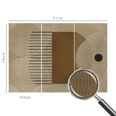 Fototapet autoadeziv pentru living cu design floral elegant