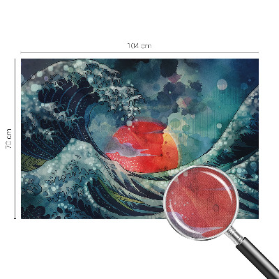 Fototapet autoadeziv pentru camera copiilor cu un motiv de păsări elegante