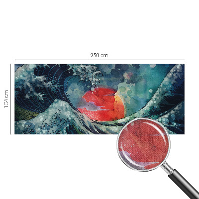 Fototapet autoadeziv pentru camera copiilor cu un motiv de păsări elegante