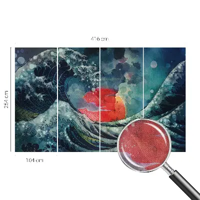 Fototapet autoadeziv pentru camera copiilor Păsări elegante