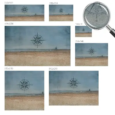 Fototapet autocolant Peisaj exotic