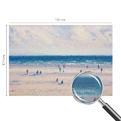 Fototapet 3d cu motiv de ceață în pădure