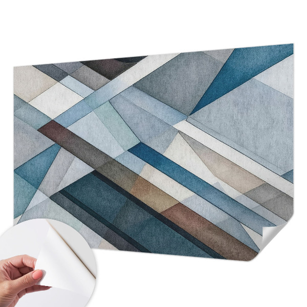 Fototapet 3d pentru living cu motiv „Păsări de primăvară”