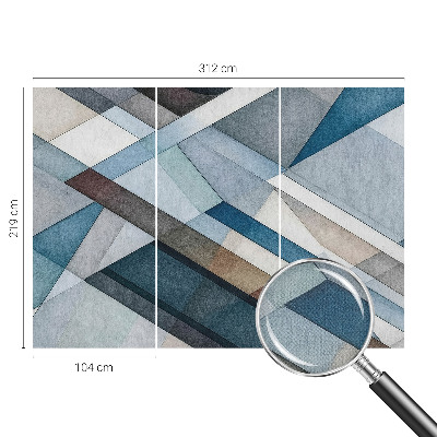 Fototapet 3d pentru living cu motiv „Păsări de primăvară”
