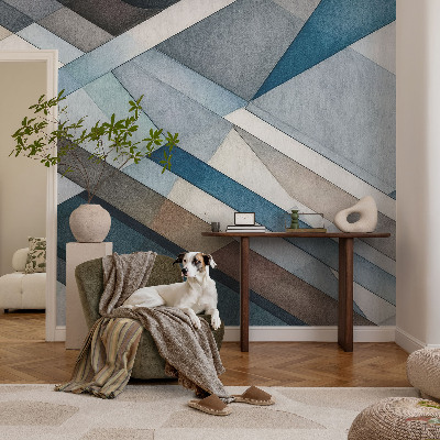 Fototapet 3d pentru living cu motiv „Păsări de primăvară”