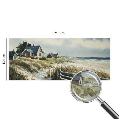 Fototapet 3D autoadeziv cu motivul „Lupul în pădure”