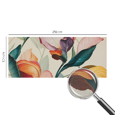 Fototapet 3D cu model floral șic