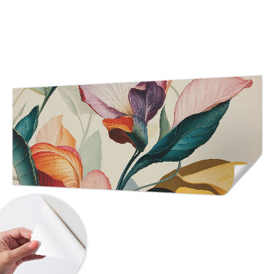 Fototapet 3D cu model floral șic