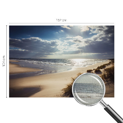 Fototapet 3D autoadeziv cu un cuplu exotic în design fotorealist