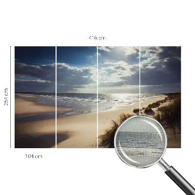 Fototapet 3d autoadeziv Cuplu exotic