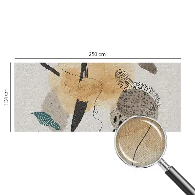 Fototapet 3d pentru living Tucani colorați