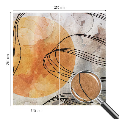 Fototapet autocolant cu motiv abstract armonios