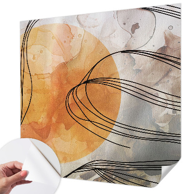 Fototapet autocolant cu motiv abstract armonios