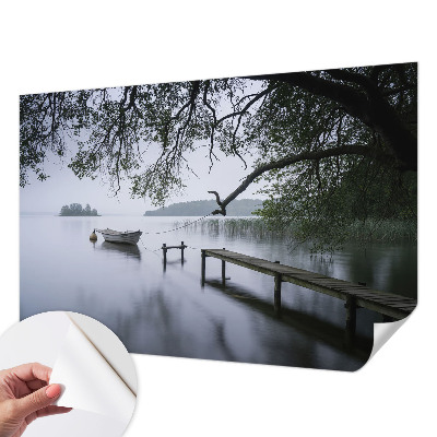 Tapet foto autoadeziv cu motiv floral elegant