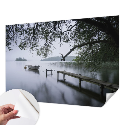 Tapet foto autoadeziv cu motiv floral elegant