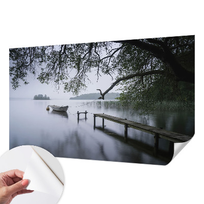 Tapet foto autoadeziv cu motiv floral elegant