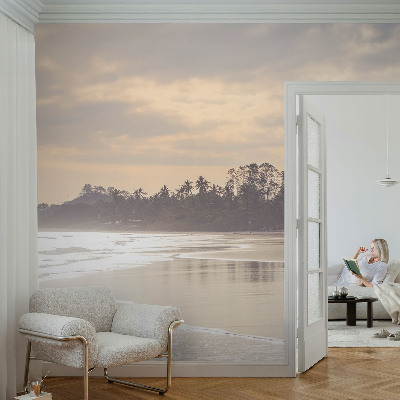 Tapet autocolant perete cu panoramă montană
