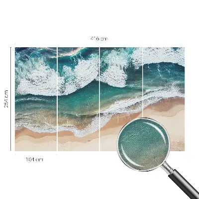 Fototapet 3d pentru dormitor Inspirație pentru fluturi