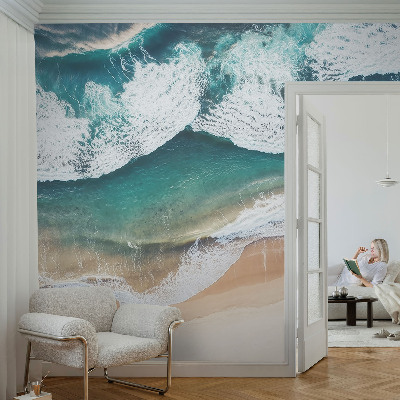 Fototapet 3D pentru dormitor cu motiv de fluturi pentru decorul camerei