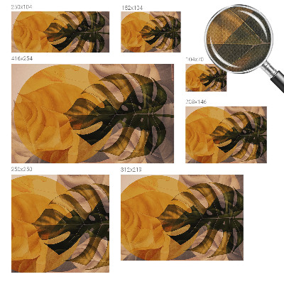 Fototapet autocolant cu design Plante magice