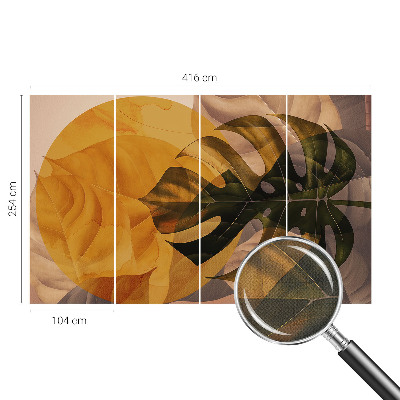 Fototapet autocolant cu design Plante magice